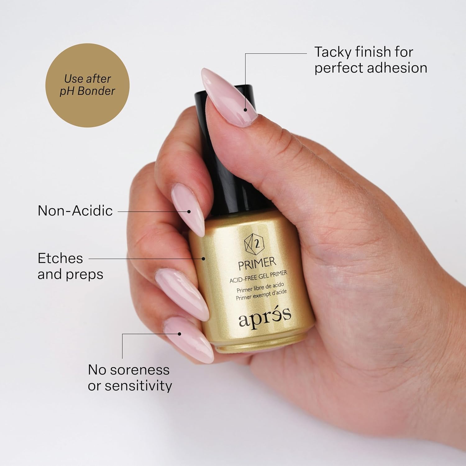 non-acidic gel-x primer for long-lasting Gel-X adhesion