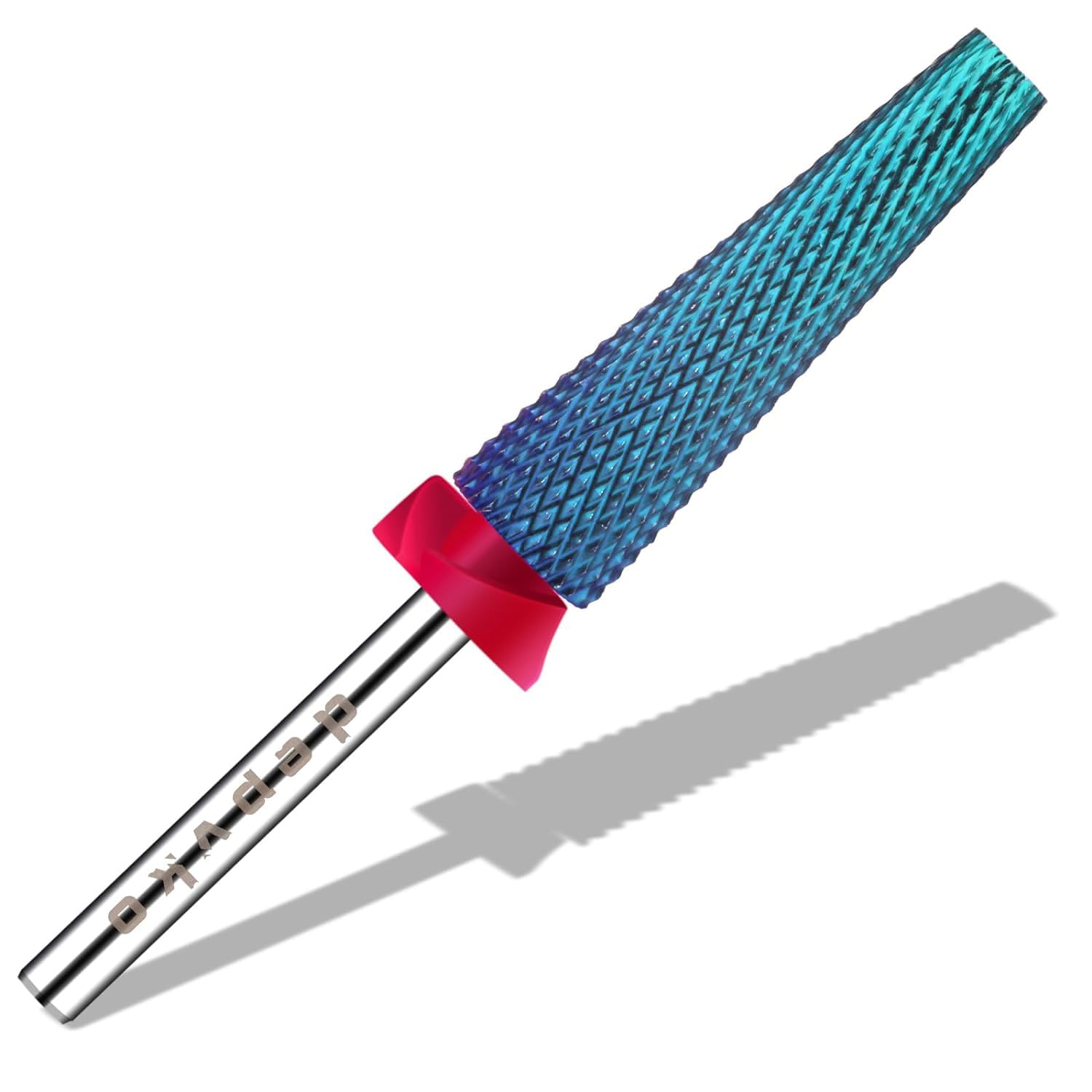 super long 5-in-1 drill bit: fine carbide cuticle tool
