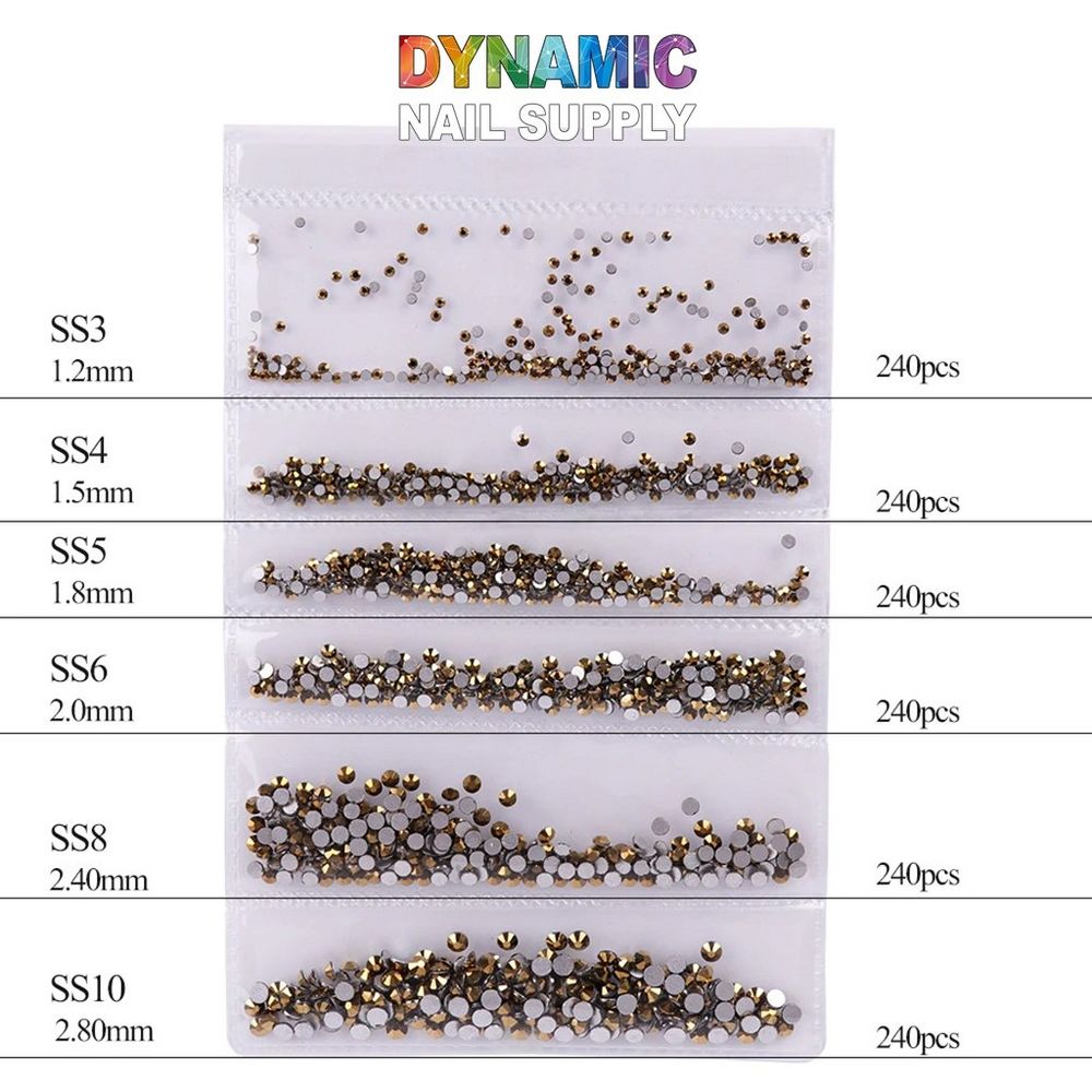Conceal Chips Quickly with 3D Nail Art Rhinestones