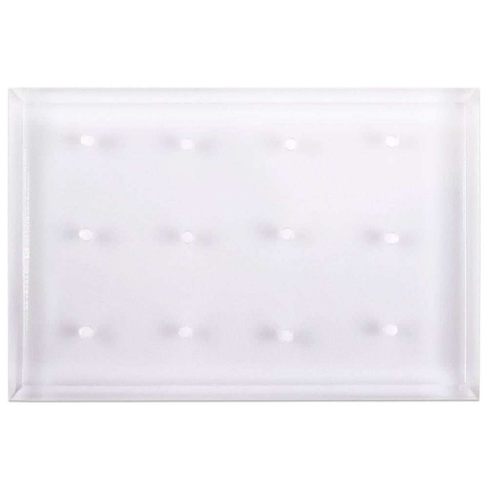 clear acrylic 12-hole bit stand - 2