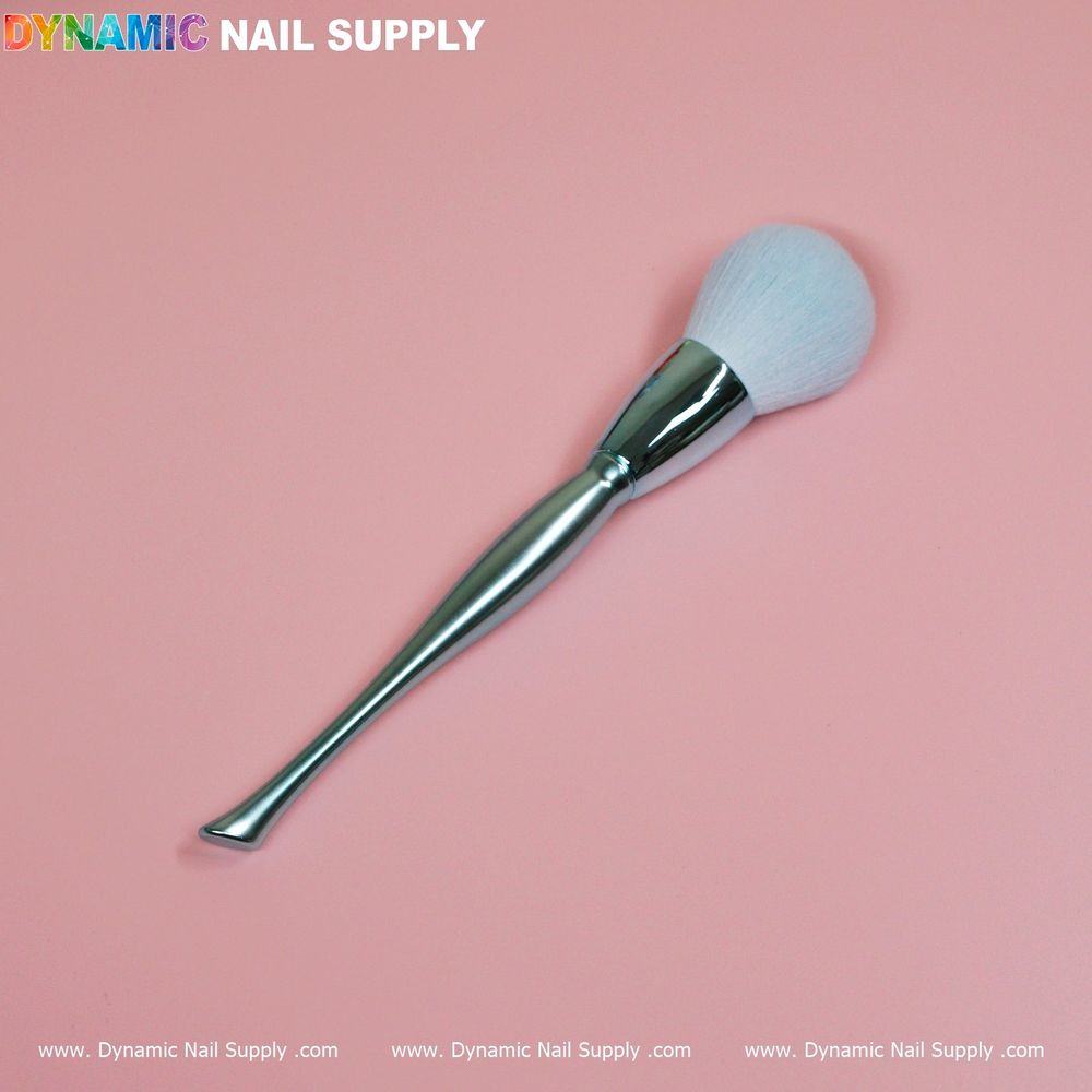 sky blue nail dust brush - 2