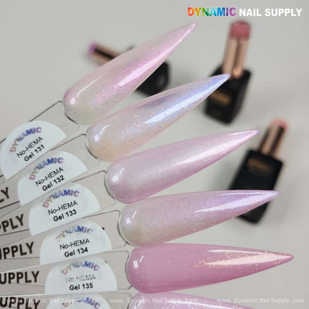 No-HEMA gel polish shades 131-140 - 5