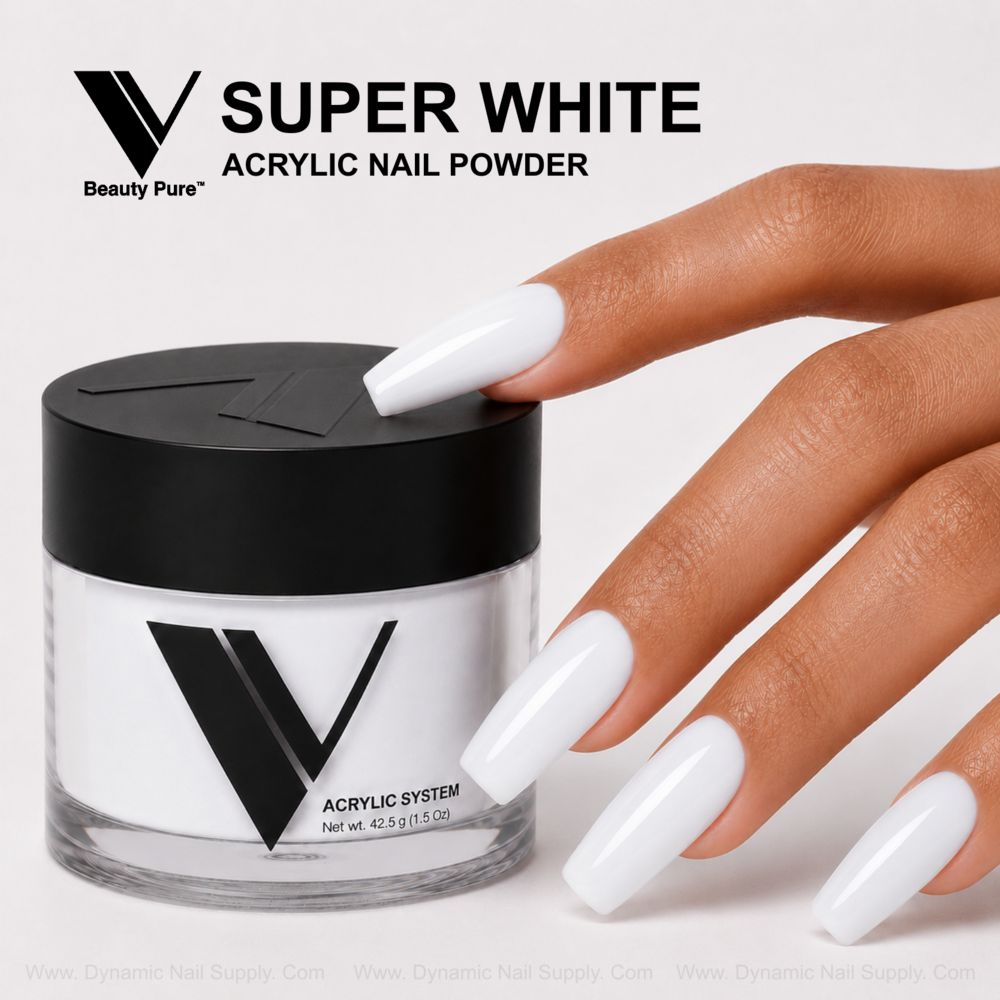 Fix Yellowing & Streaks with Opaque White Acrylic Powder