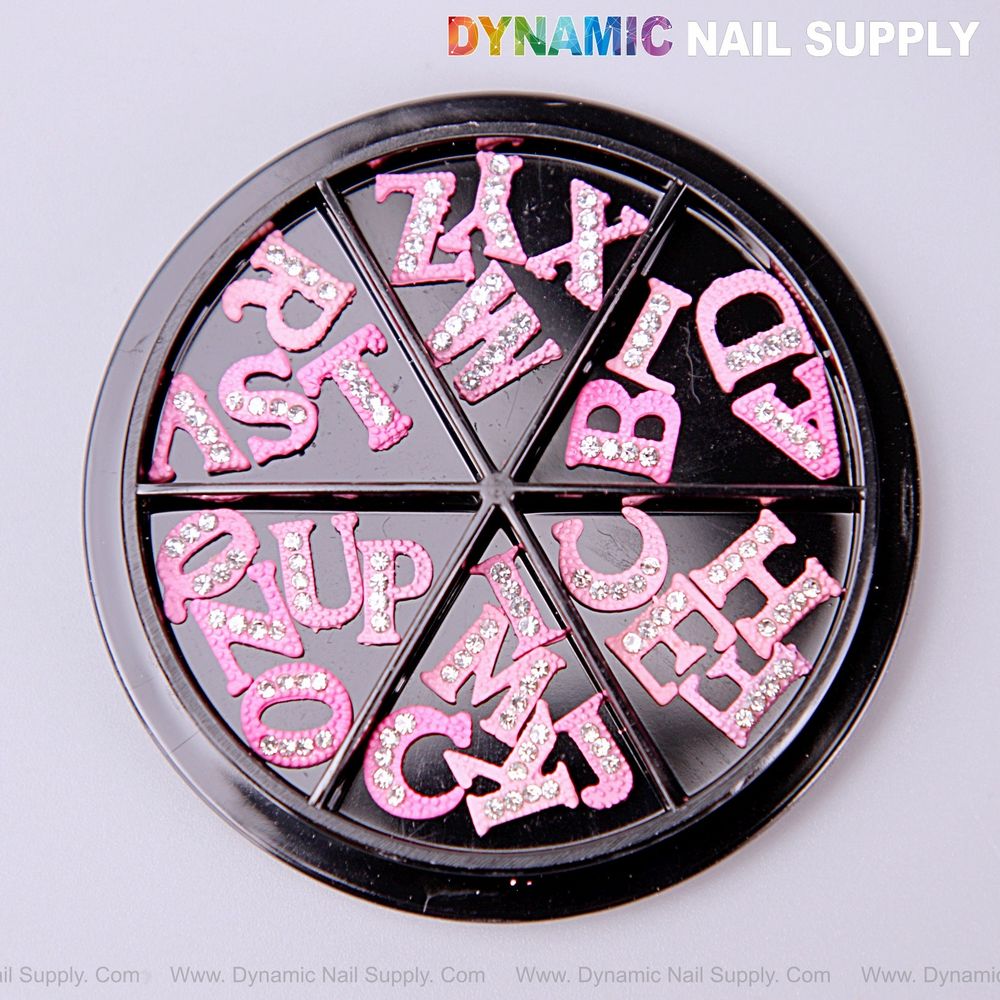 Pink Initial Nail Charms: Salon Workflow for Custom Initials