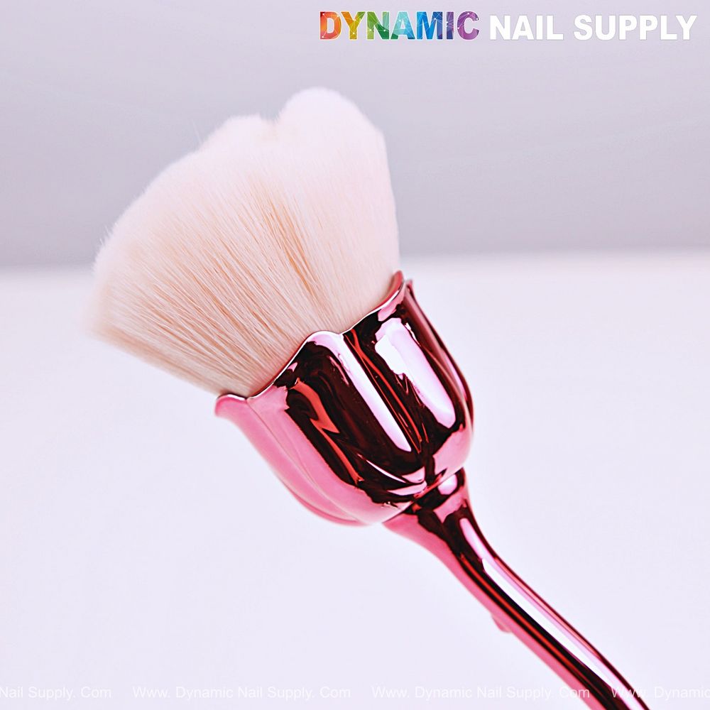 rose head nail dust brush - 2