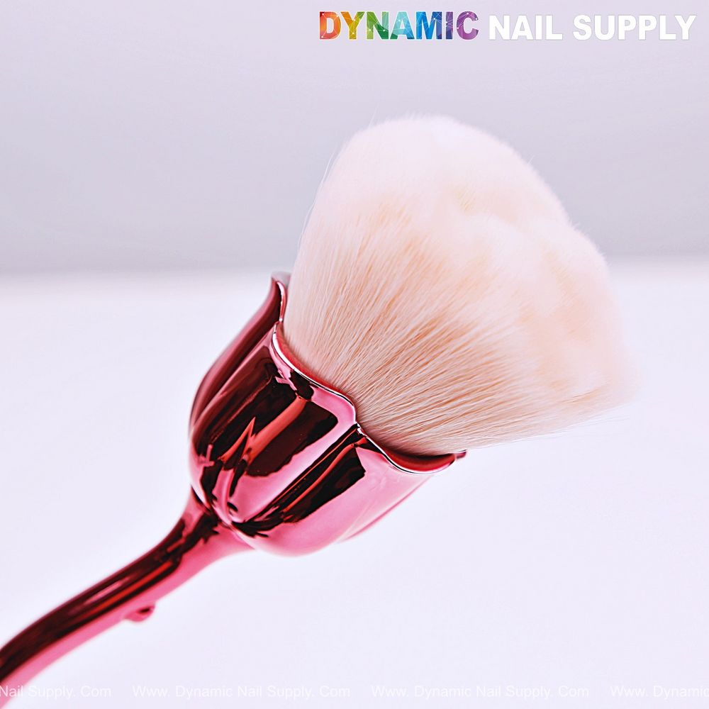 rose head nail dust brush - 4