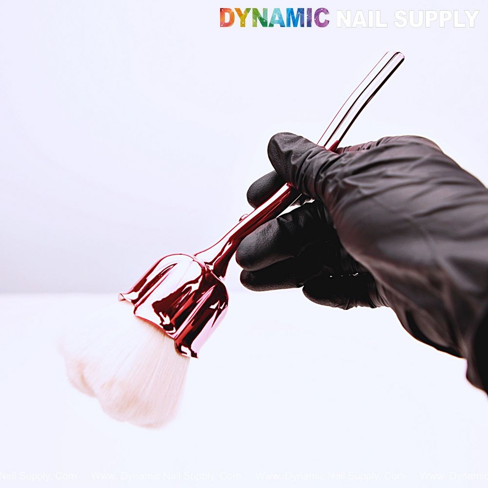 rose head nail dust brush - 5