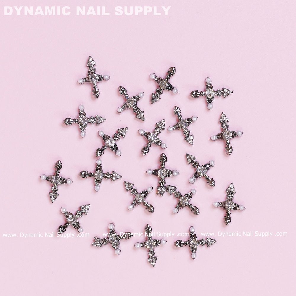 Pro Tips: Silver Cross Nail Charms for Salon Results